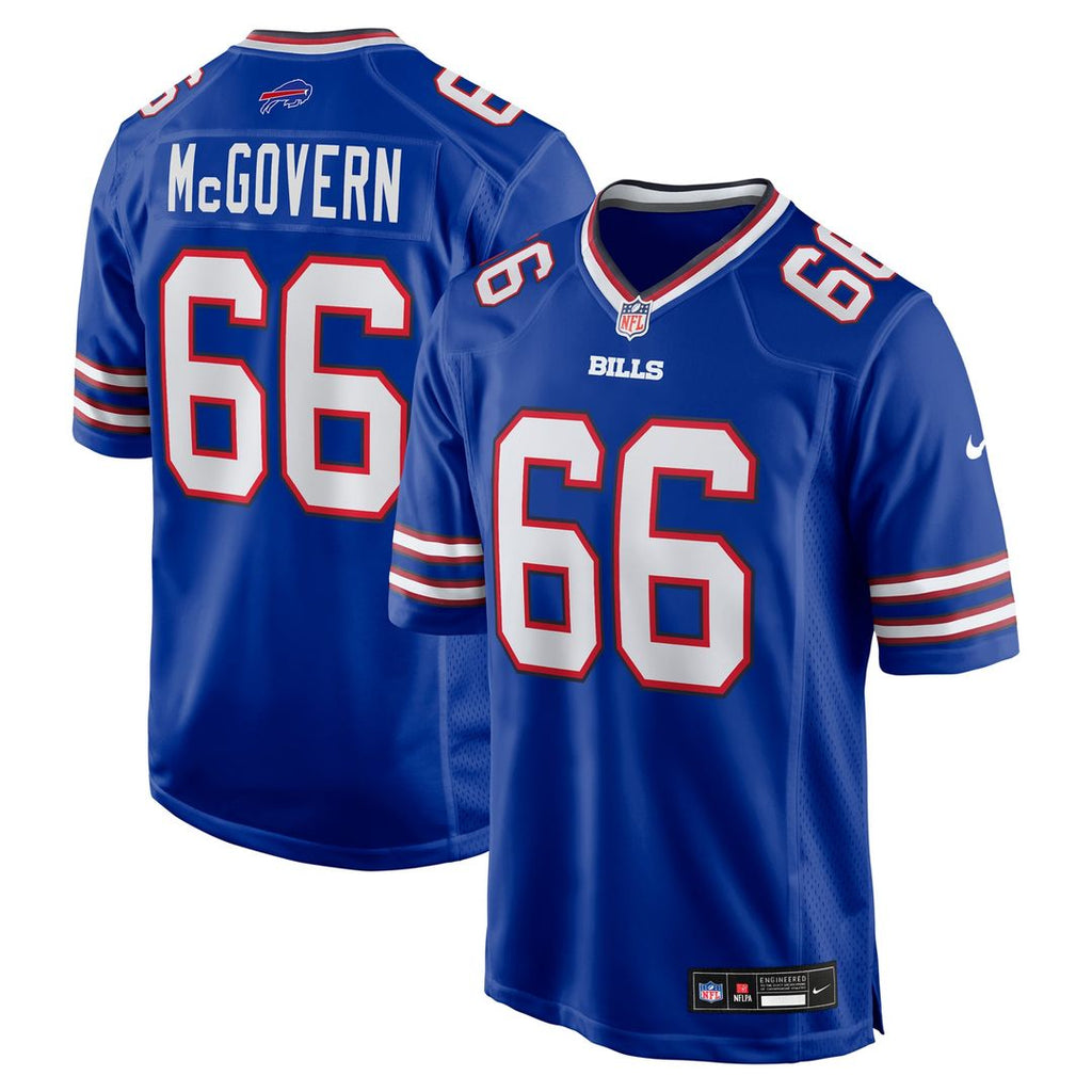 Connor McGovern Buffalo Bills Game Player Jersey - Royal