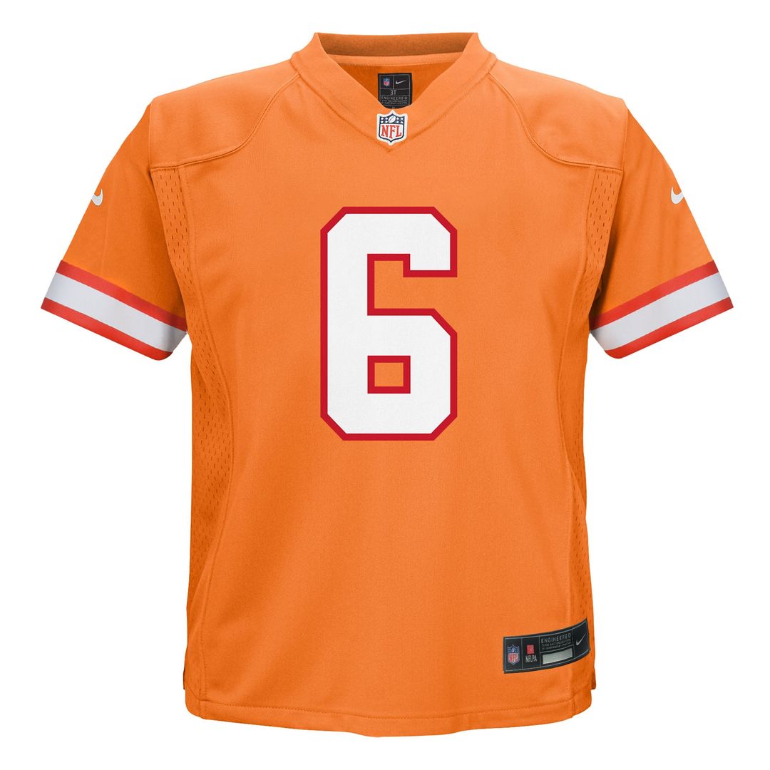 Baker Mayfield Tampa Bay Buccaneers Toddler Alternate Game Jersey - Orange
