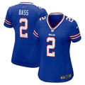 Tyler Bass Buffalo Bills Women's Game Jersey - Royal