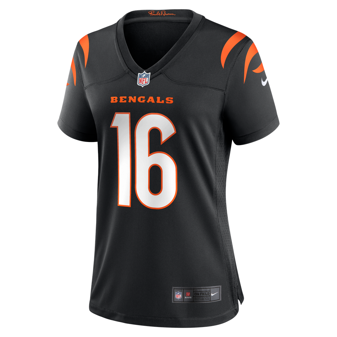 Joe Flacco Cincinnati Bengals Women's Team Game Jersey - Black