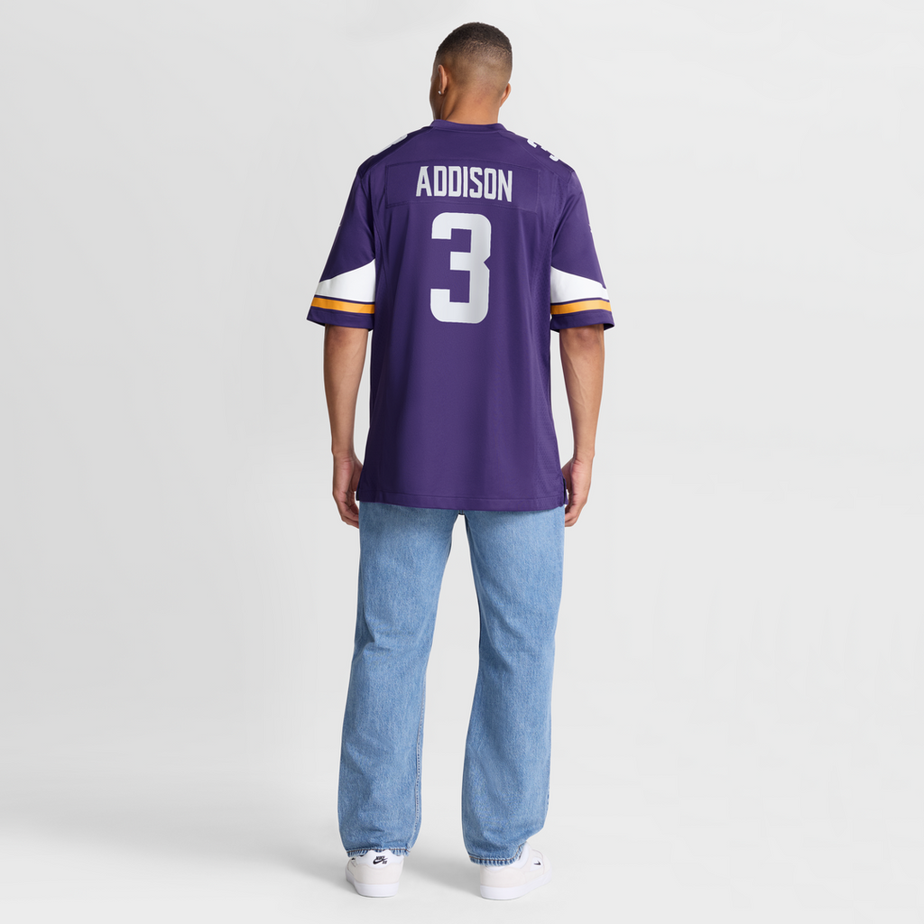 Jordan Addison Minnesota Vikings Alternate Game Player Jersey - White