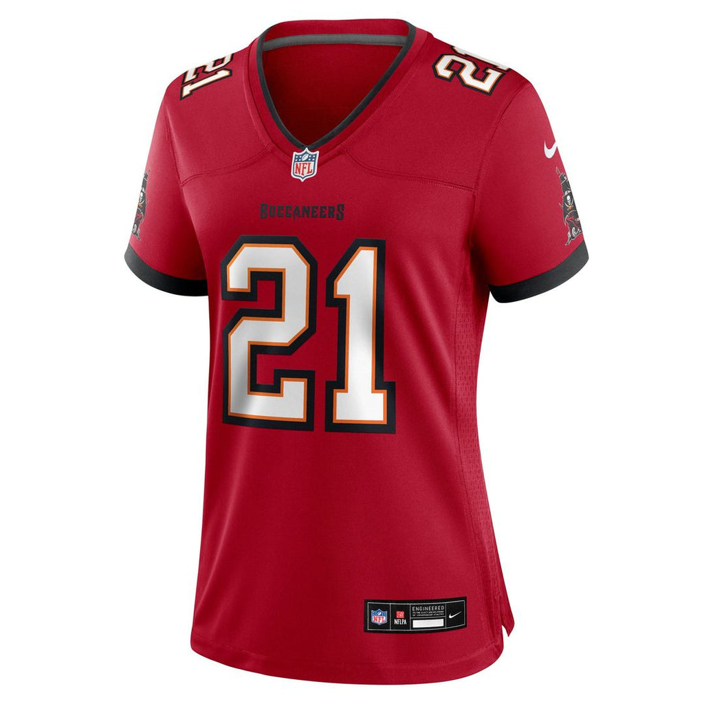 Benjamin Morrison Tampa Bay Buccaneers Women's Team Game Jersey - Red