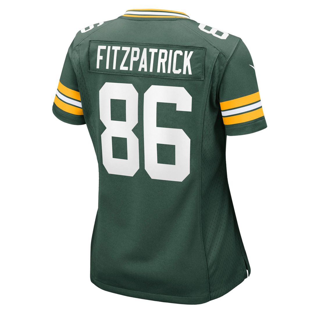 John FitzPatrick Green Bay Packers Women's Team Game Jersey - Green