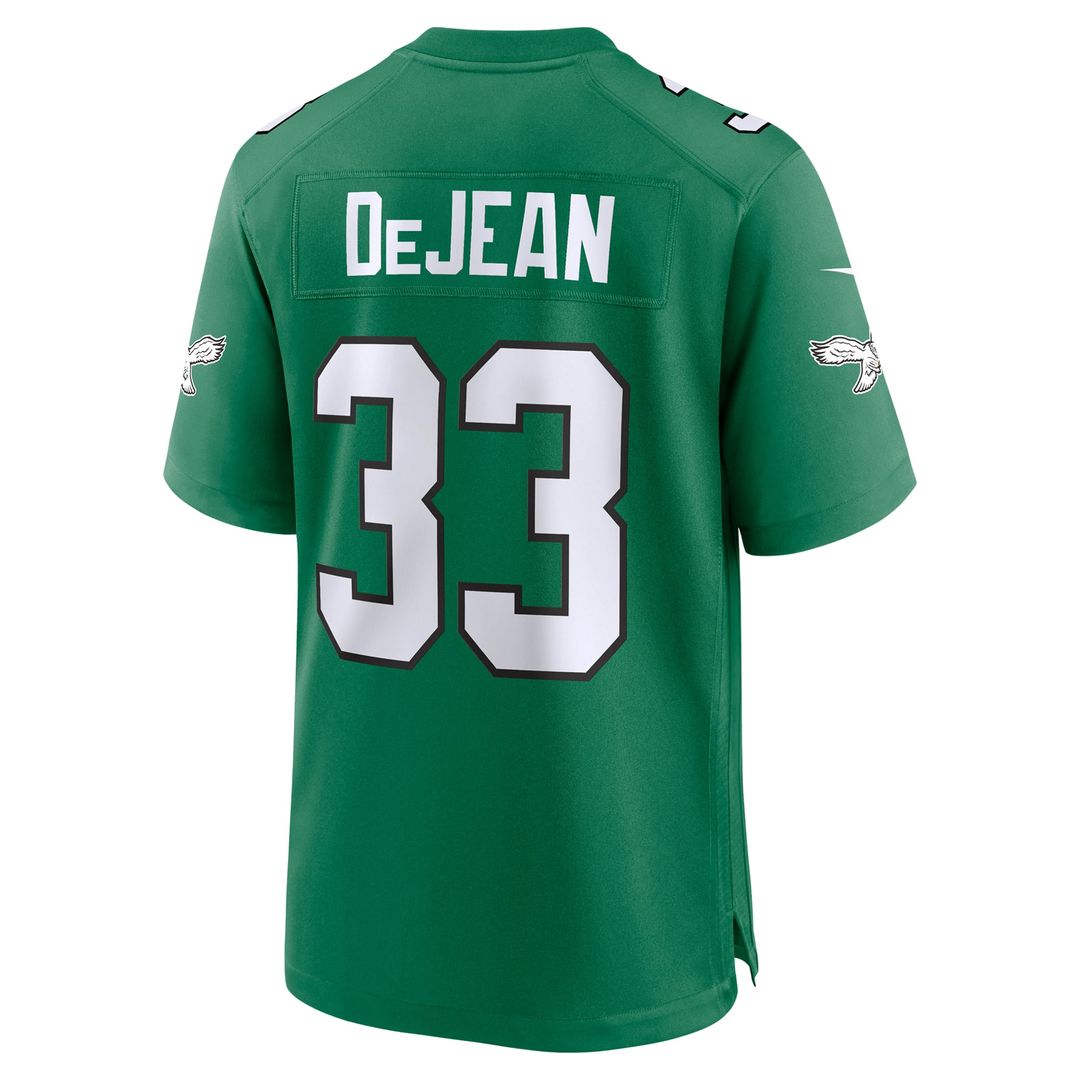 Cooper DeJean Philadelphia Eagles Alternate Game Jersey - Kelly Green