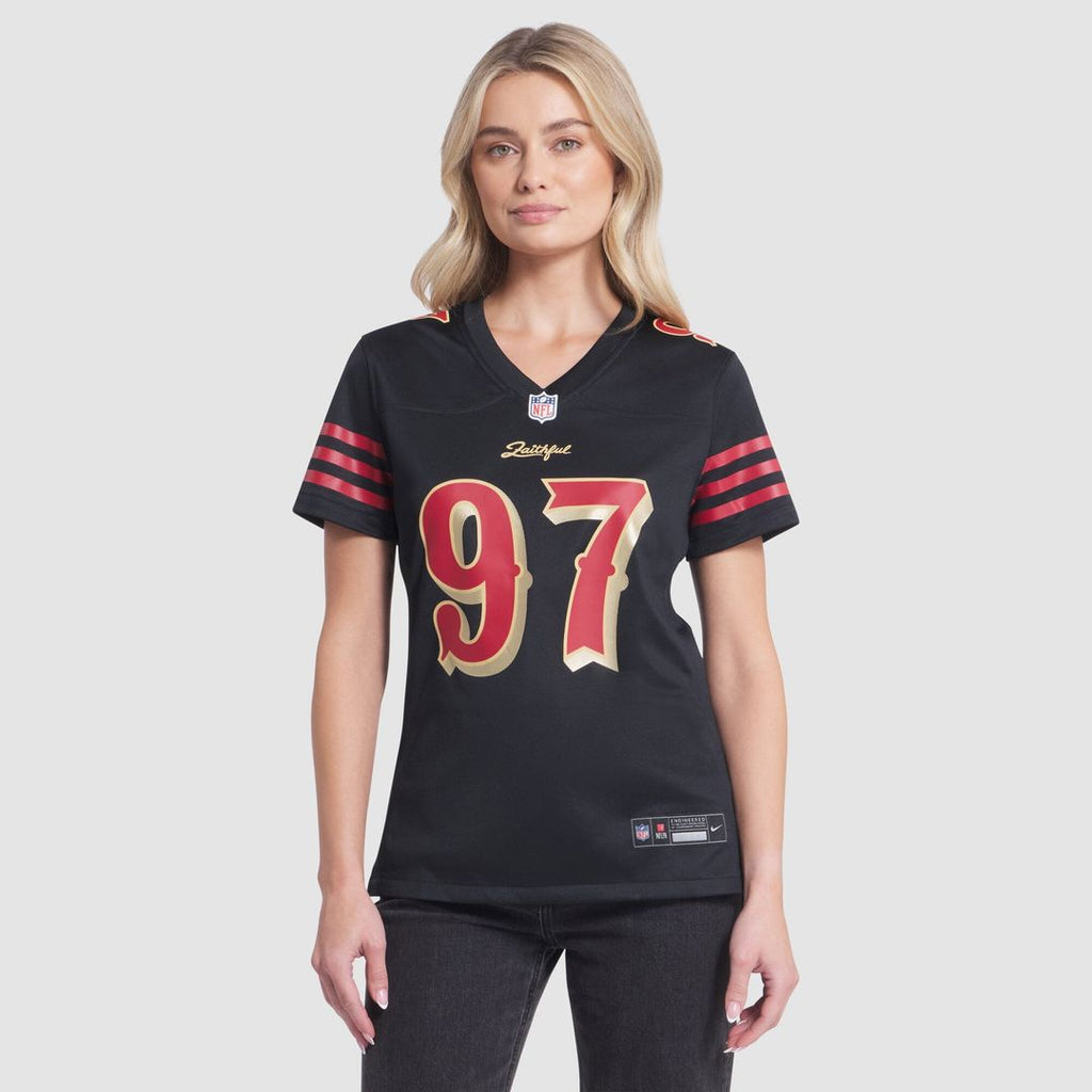 Nick Bosa San Francisco 49ers Women's Rivalries Collection Game Jersey - Black
