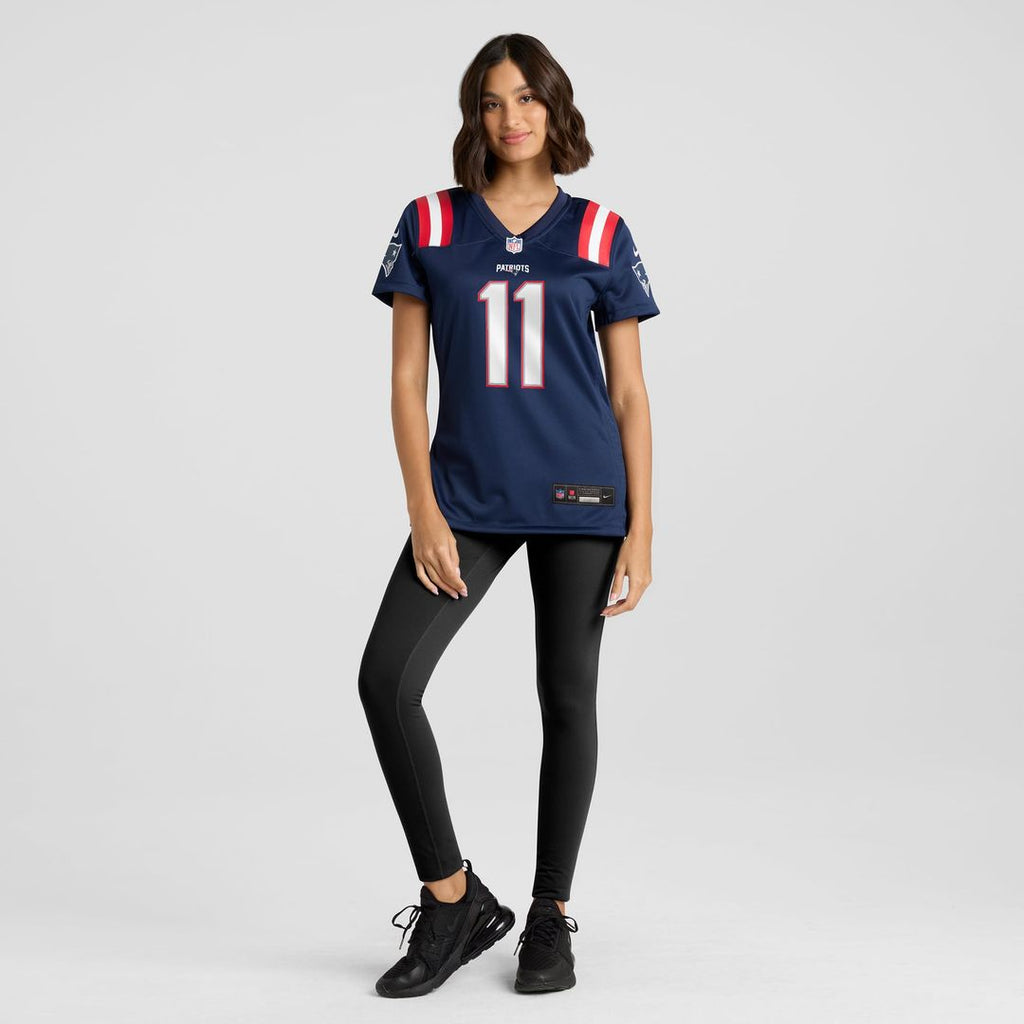 Drew Bledsoe New England Patriots Women's Retired Game Jersey - Red
