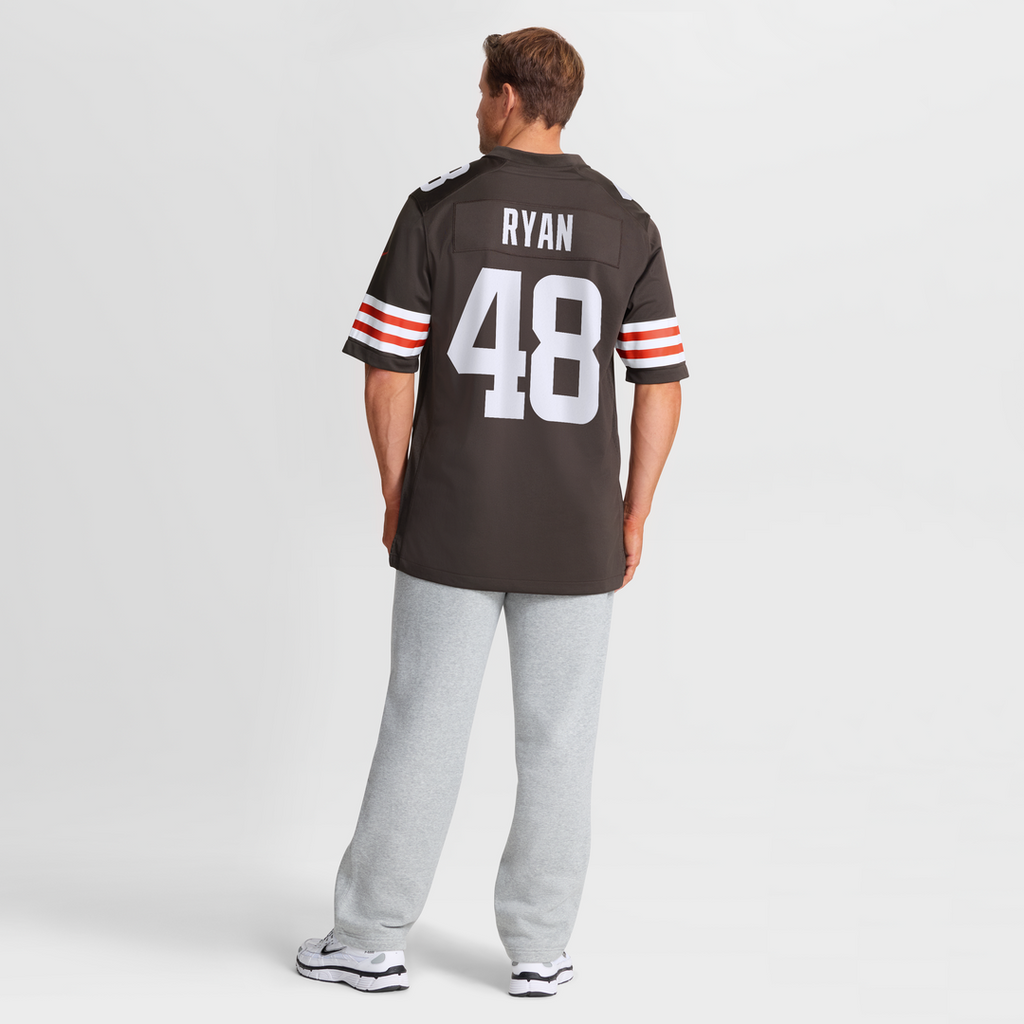 Carsen Ryan Cleveland Browns Game Jersey - Brown
