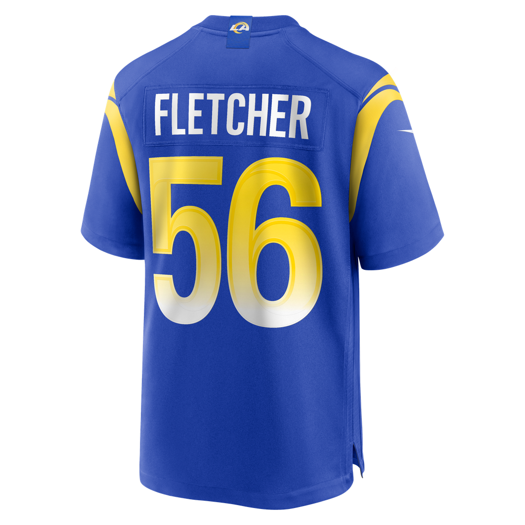 London Fletcher Los Angeles Rams Game Retired Player Jersey - Royal