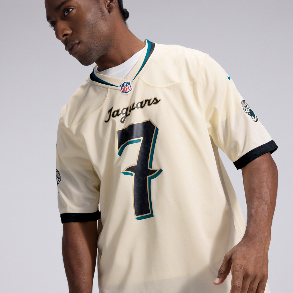 Brian Thomas Jr. Jacksonville Jaguars 2026 Rivalries Collection Game Jersey - Natural