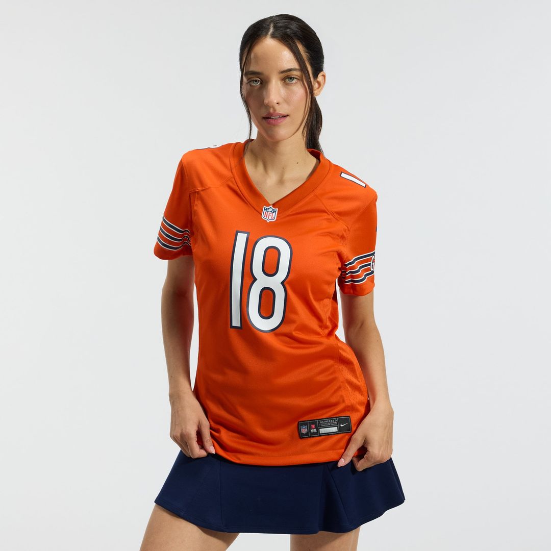 Caleb Williams Chicago Bears Women's Alternate Game Jersey - Orange