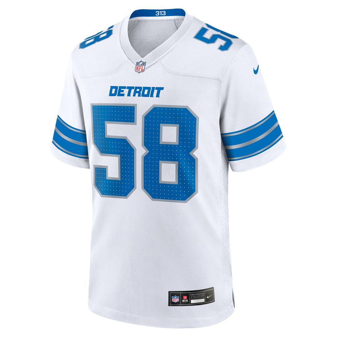 Penei Sewell Detroit Lions 2nd Alternate Game Jersey - Black