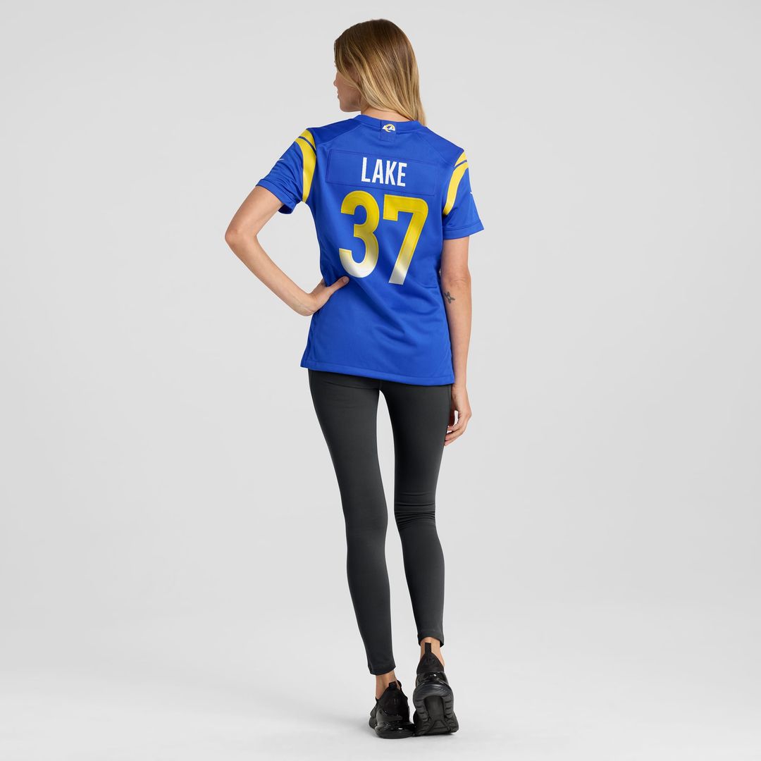Quentin Lake Los Angeles Rams Women's Game Player Jersey - Royal