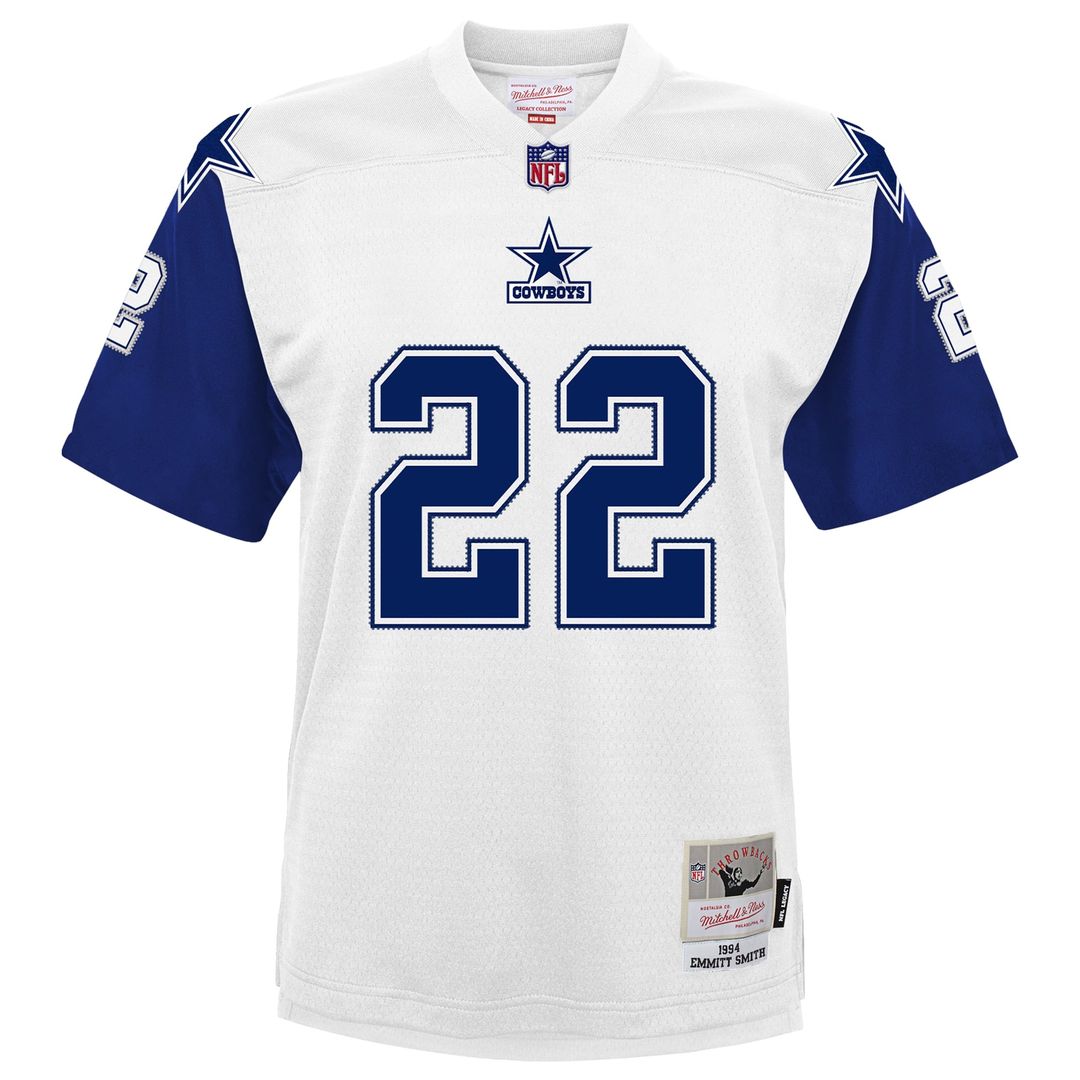 Emmitt Smith Dallas Cowboys Youth 1996 Legacy Jersey - Navy