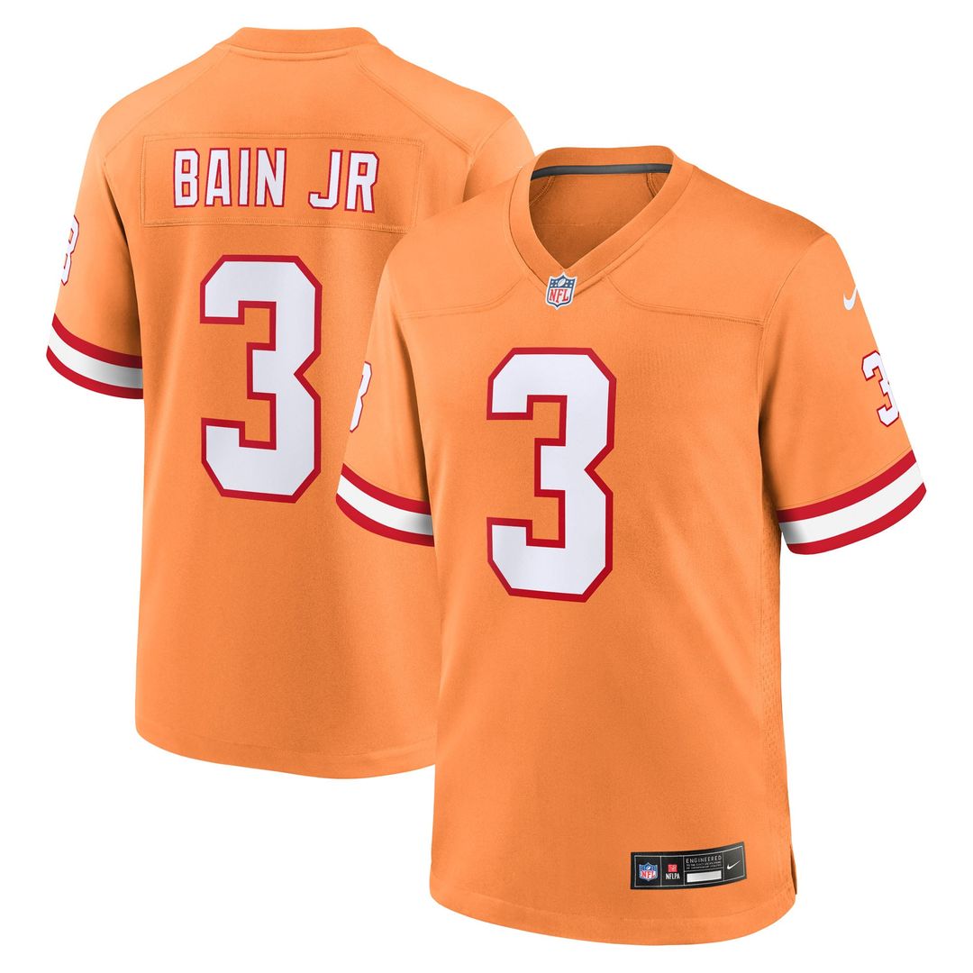 Rueben Bain Jr. Tampa Bay Buccaneers Alternate Game Jersey - Creamsicle