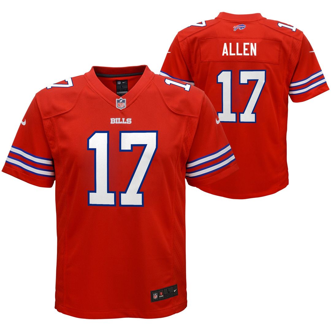 Josh Allen Buffalo Bills Youth Game Jersey - Royal