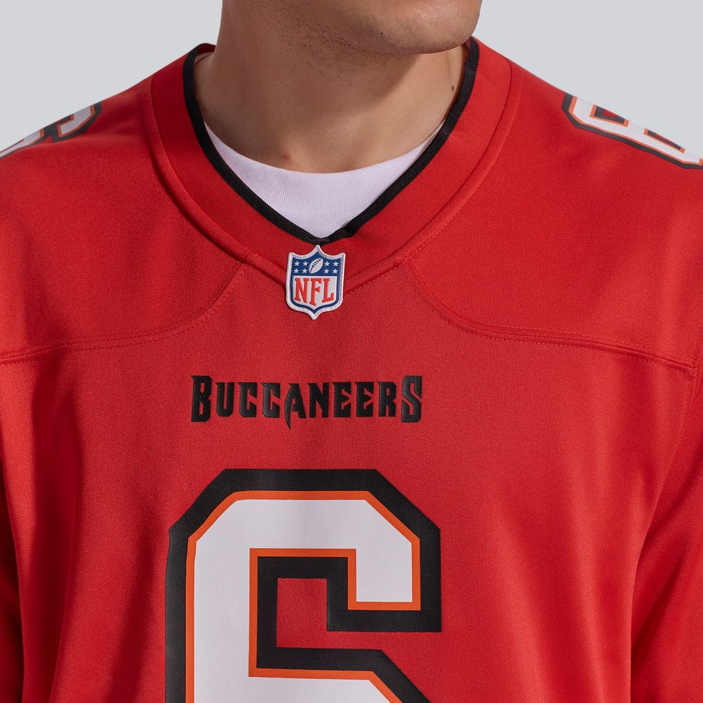 Baker Mayfield Tampa Bay Buccaneers Alternate Game Player Jersey - Pewter