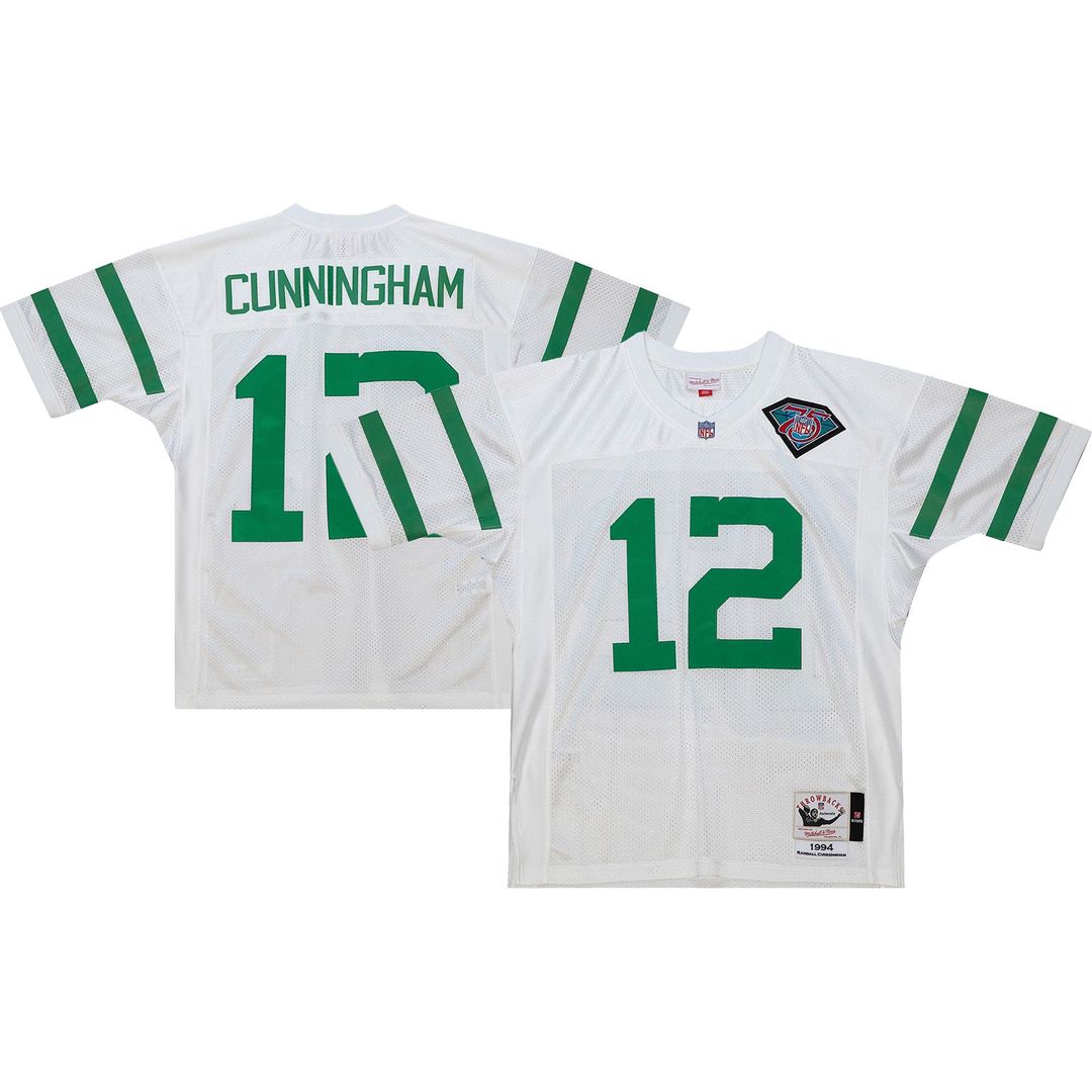 Randall Cunningham Philadelphia Eagles 1992 Authentic Throwback Retired Player Jersey - Green