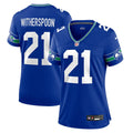 Devon Witherspoon Seattle Seahawks Women's Throwback Player Game Jersey - Royal