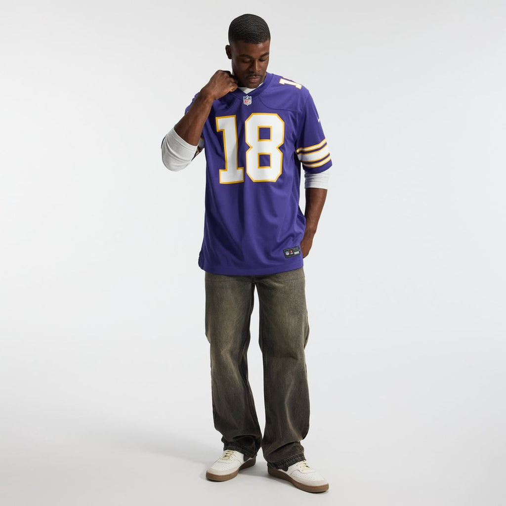 Justin Jefferson Minnesota Vikings Classic Player Game Jersey - Purple