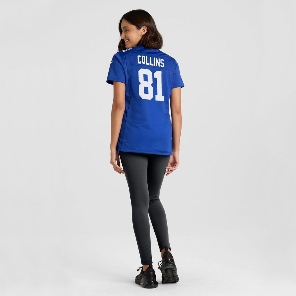 Beaux Collins New York Giants Women's Team Game Jersey - Royal