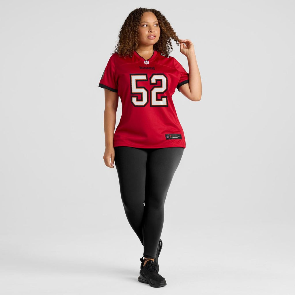 Christian Rozeboom Tampa Bay Buccaneers Women's Team Game Jersey - Red