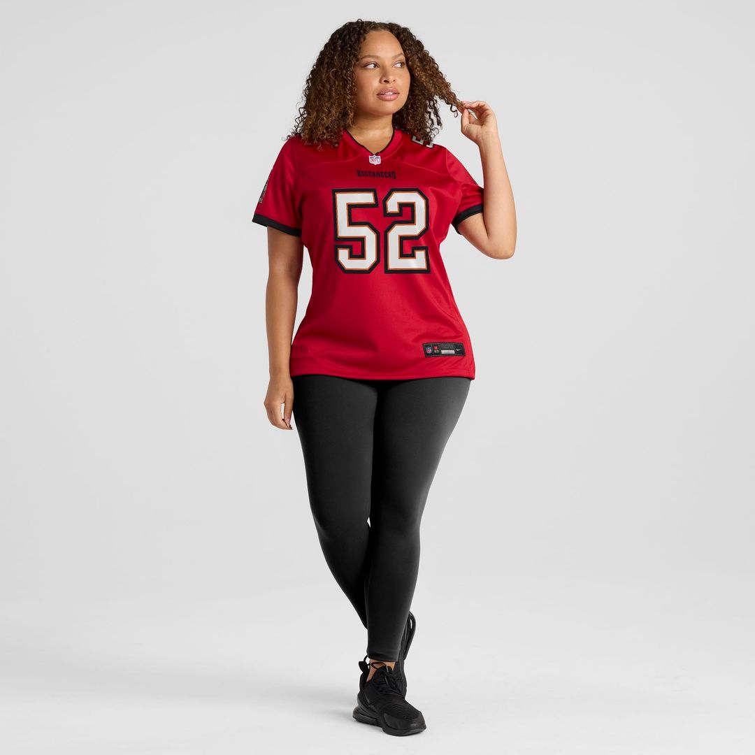 Christian Rozeboom Tampa Bay Buccaneers Women's Team Game Jersey - Red