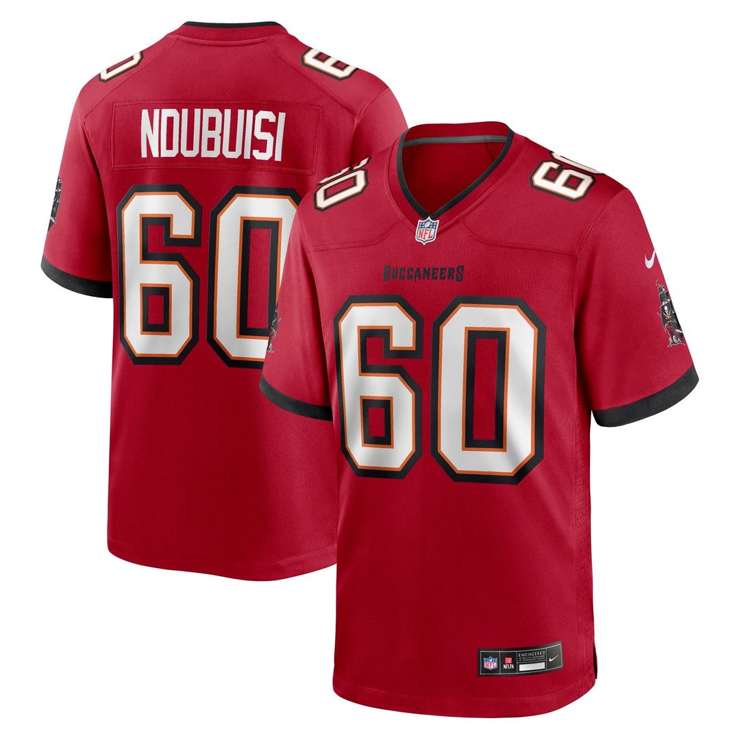 Haggai Ndubuisi Tampa Bay Buccaneers Team Game Jersey - Red