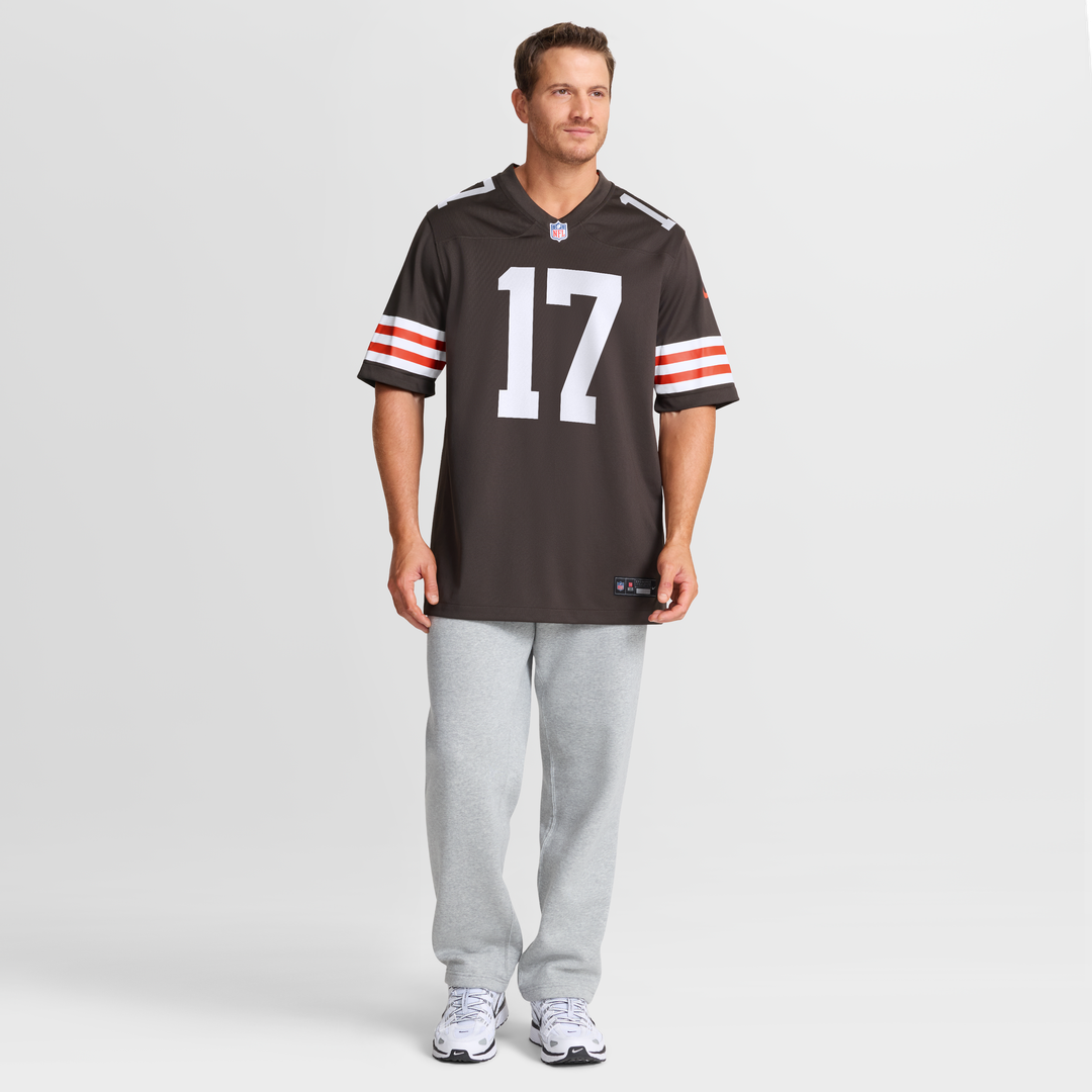 Justin Jefferson Cleveland Browns Game Jersey - Brown