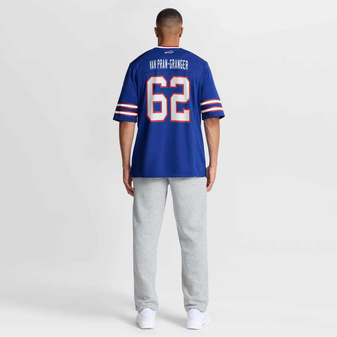 Sedrick Van Pran - Granger Buffalo Bills Game Jersey - Royal