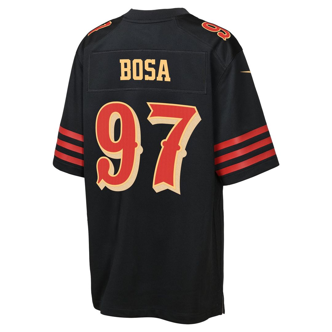 Nick Bosa San Francisco 49ers Youth Rivalries Collection Game Jersey - Black