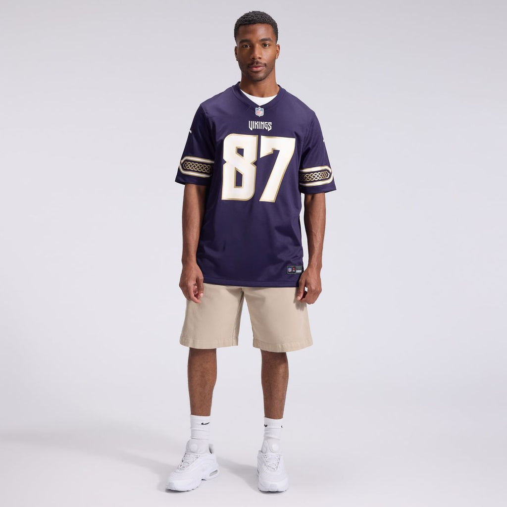 T.J. Hockenson Minnesota Vikings 2026 Rivalries Collection Game Jersey - Purple