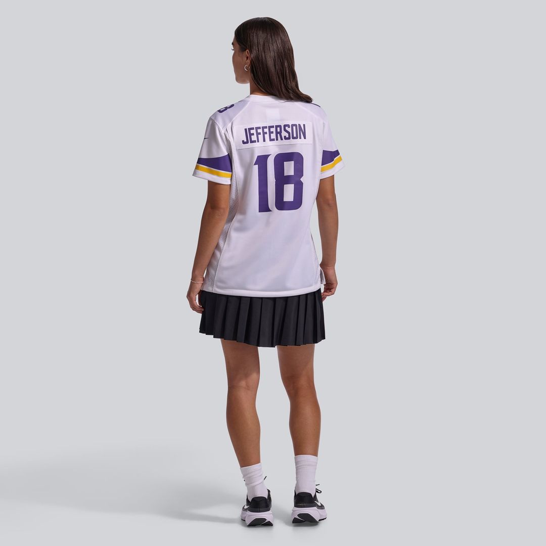 Justin Jefferson Minnesota Vikings Women's Game Jersey - Purple