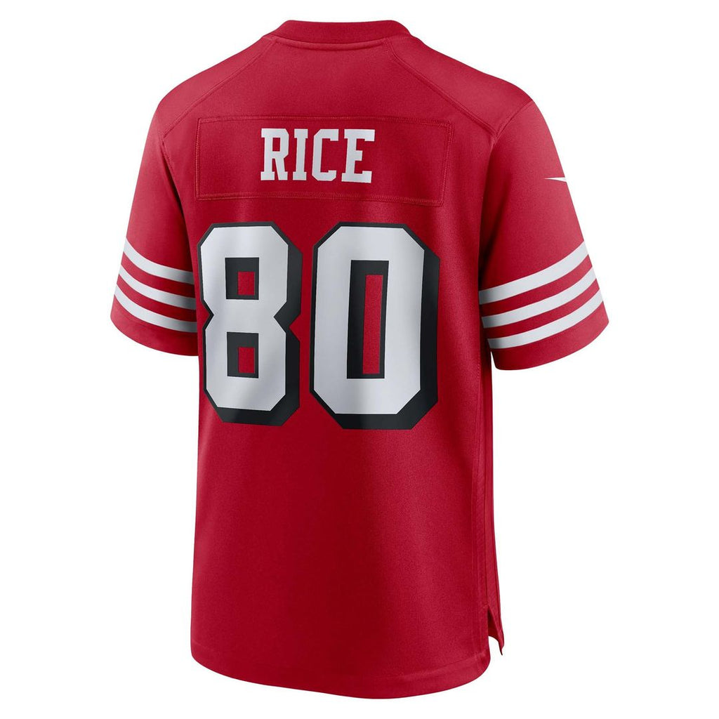 Jerry Rice San Francisco 49ers Retired Player Game Jersey - White