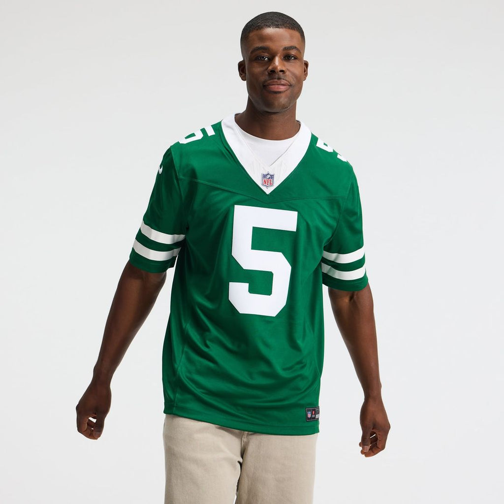 Garrett Wilson New York Jets Team Vapor F.U.S.E. Stitched Limited Jersey - Legacy Green