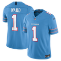 Cameron Ward Tennessee Titans Team Vapor F.U.S.E. Stitched Limited Jersey - Light Blue
