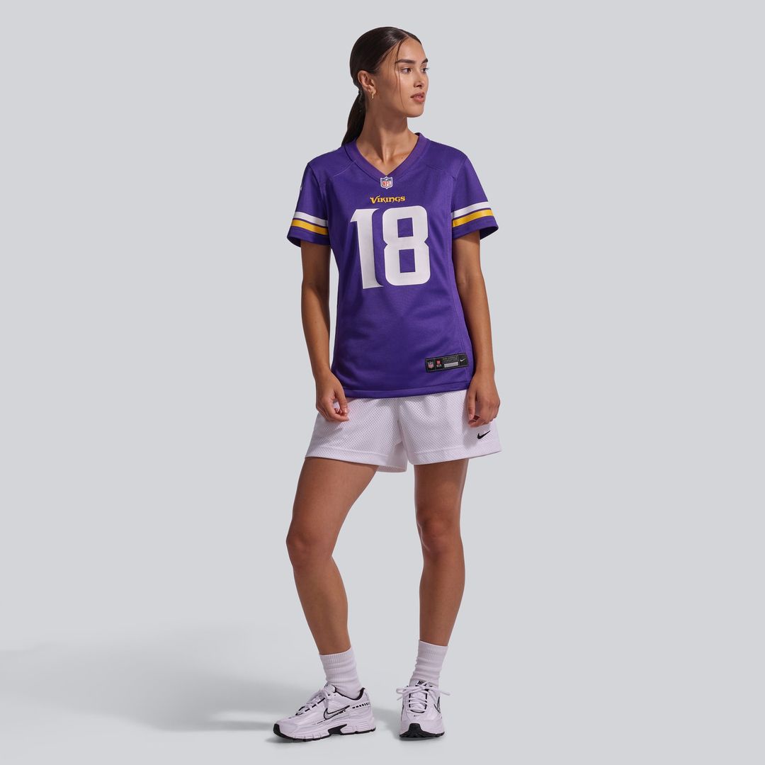 Justin Jefferson Minnesota Vikings Women's Game Player Jersey - White
