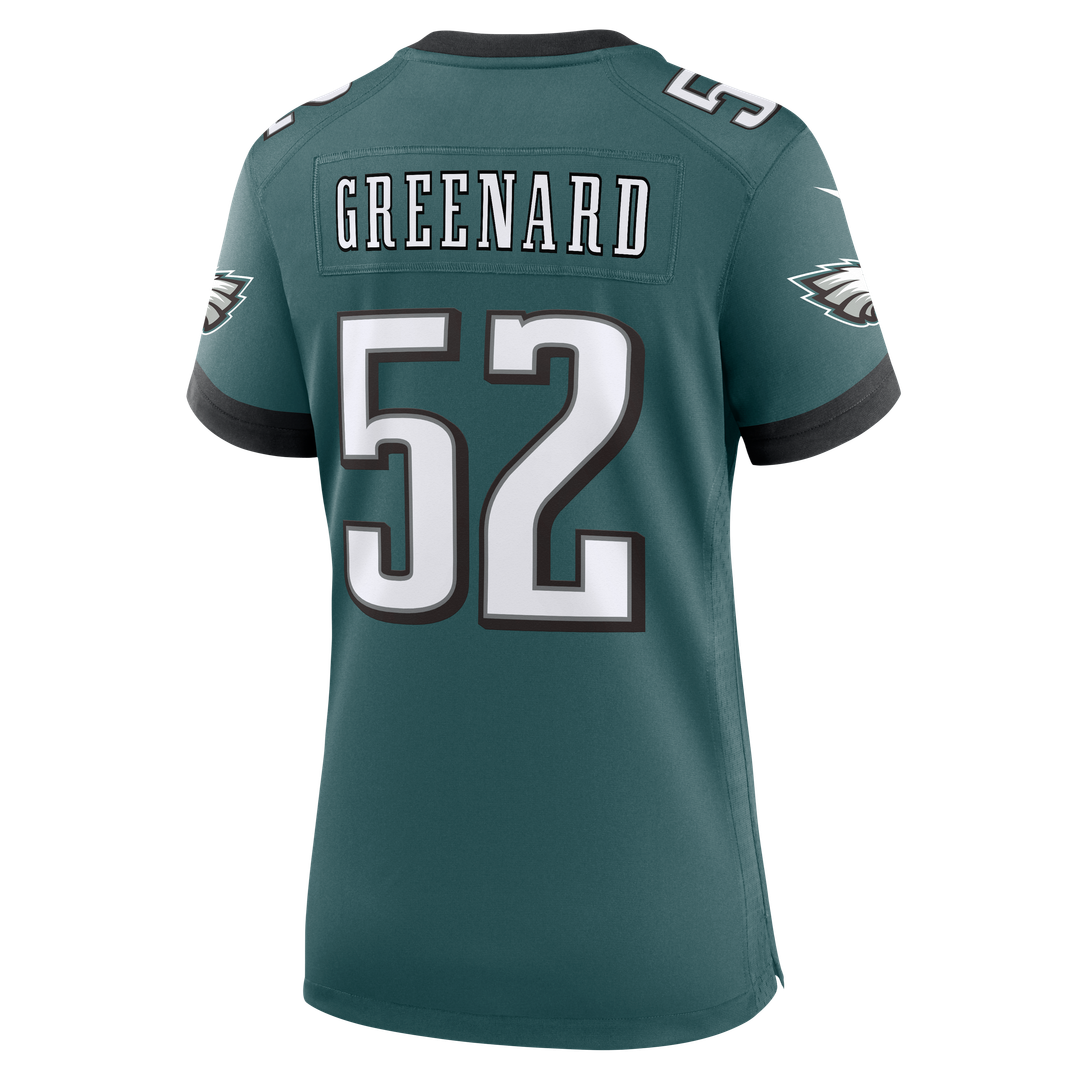 Jonathan Greenard Philadelphia Eagles Women's Team Game Jersey - Midnight Green