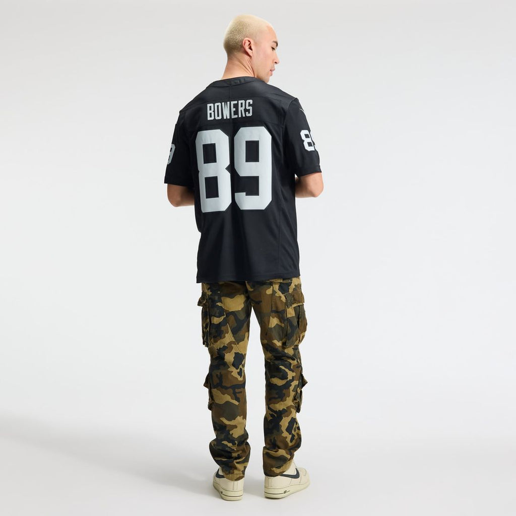 Brock Bowers Las Vegas Raiders Team Vapor F.U.S.E. Stitched Limited Jersey - Black