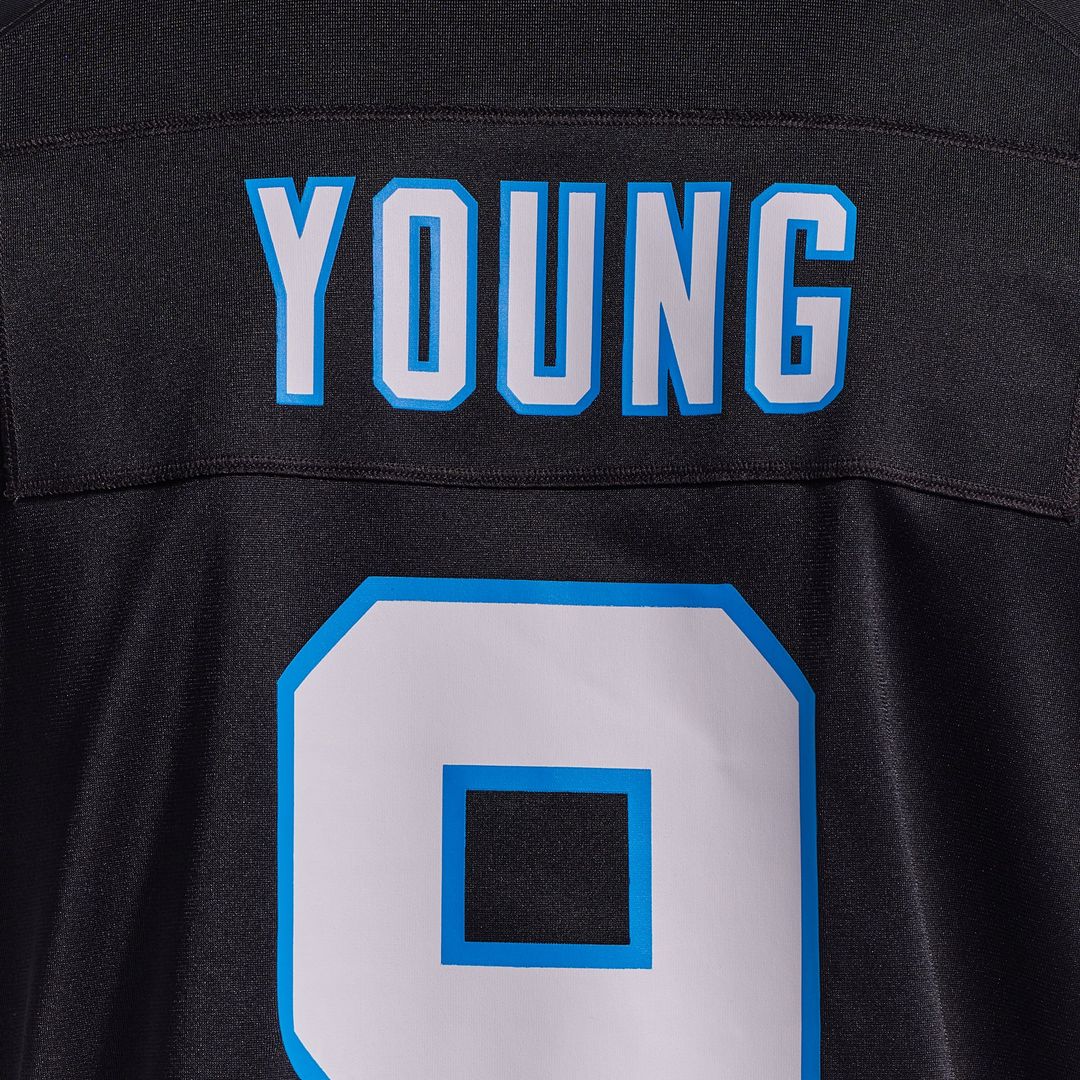 Bryce Young Carolina Panthers Team Game Jersey - Black