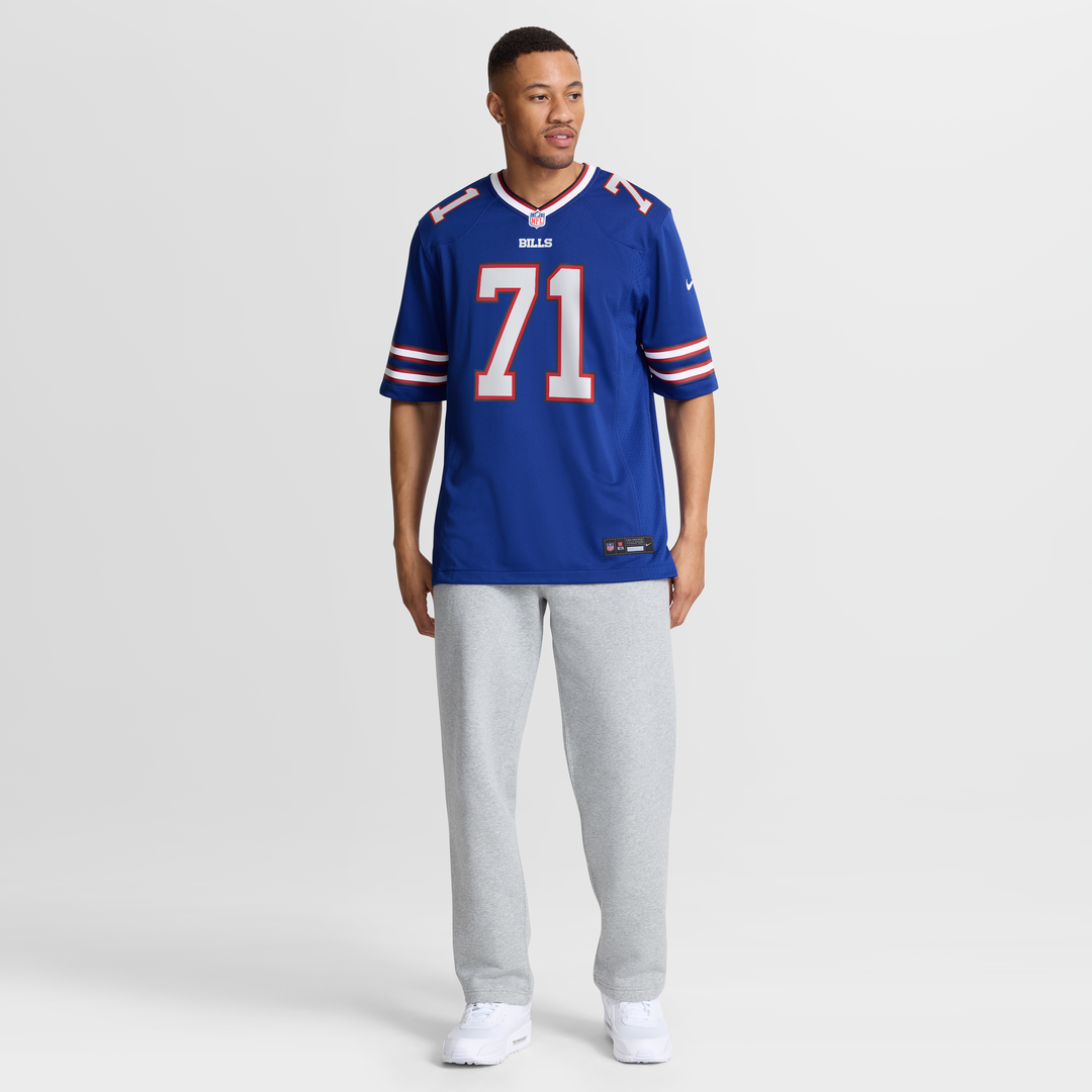 Jedrick Wills Jr. Buffalo Bills Team Game Jersey - Royal