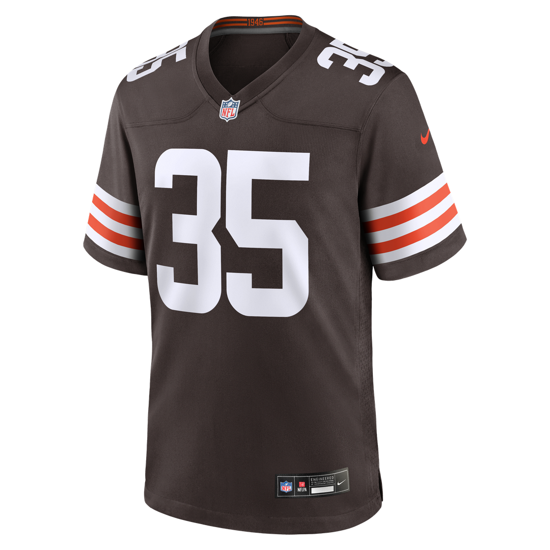 Raheim Sanders Cleveland Browns Team Game Jersey - Brown