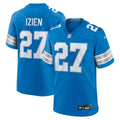 Christian Izien Detroit Lions Team Game Jersey - Blue