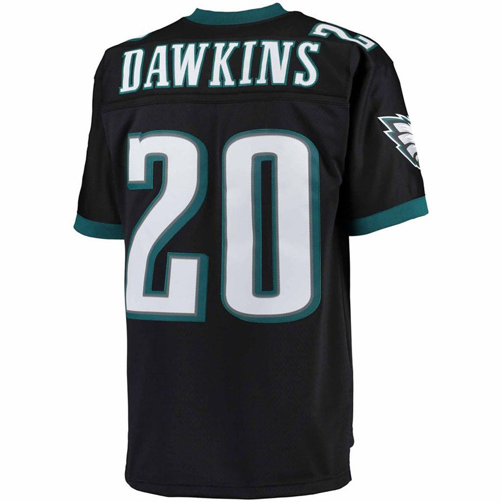 Brian Dawkins Philadelphia Eagles Big & Tall 2004 Retired Player Replica Jersey - Black