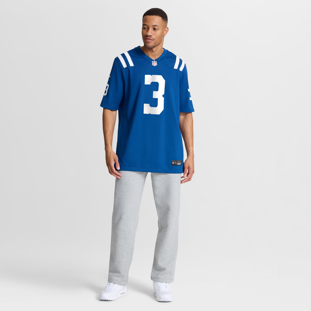Spencer Shrader Indianapolis Colts Team Game Jersey - Royal