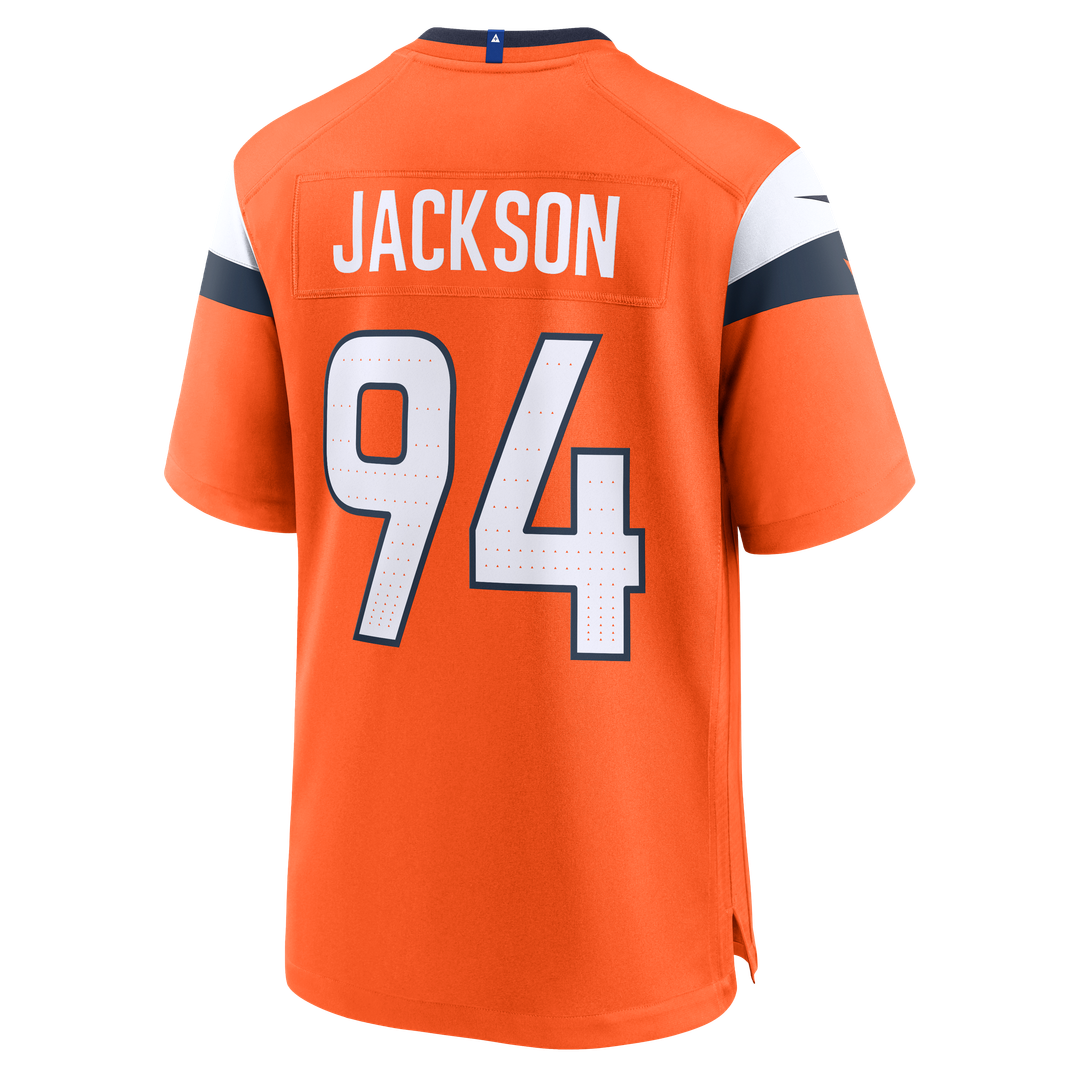 Jordan Jackson Denver Broncos Team Game Jersey - Orange