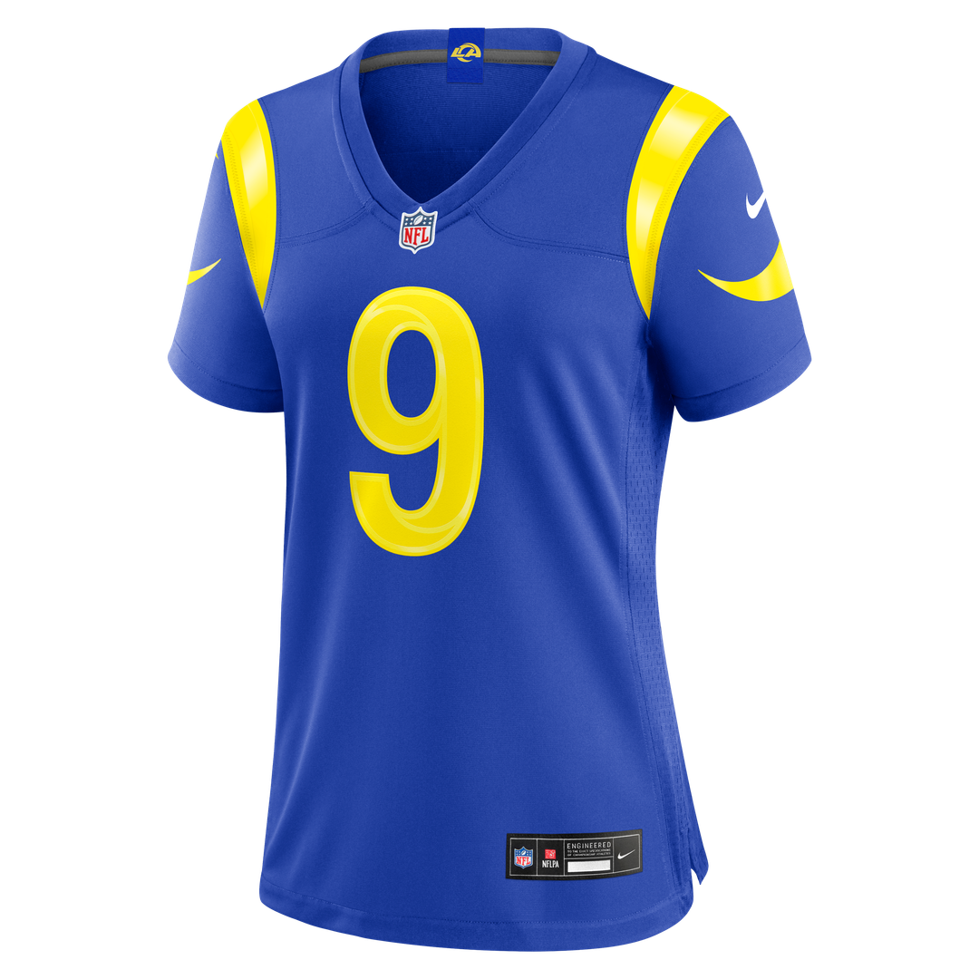 Matthew Stafford Los Angeles Rams Women's Classic Sol Game Jersey