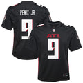 Michael Penix Jr. Atlanta Falcons Youth Team Game Jersey - Black