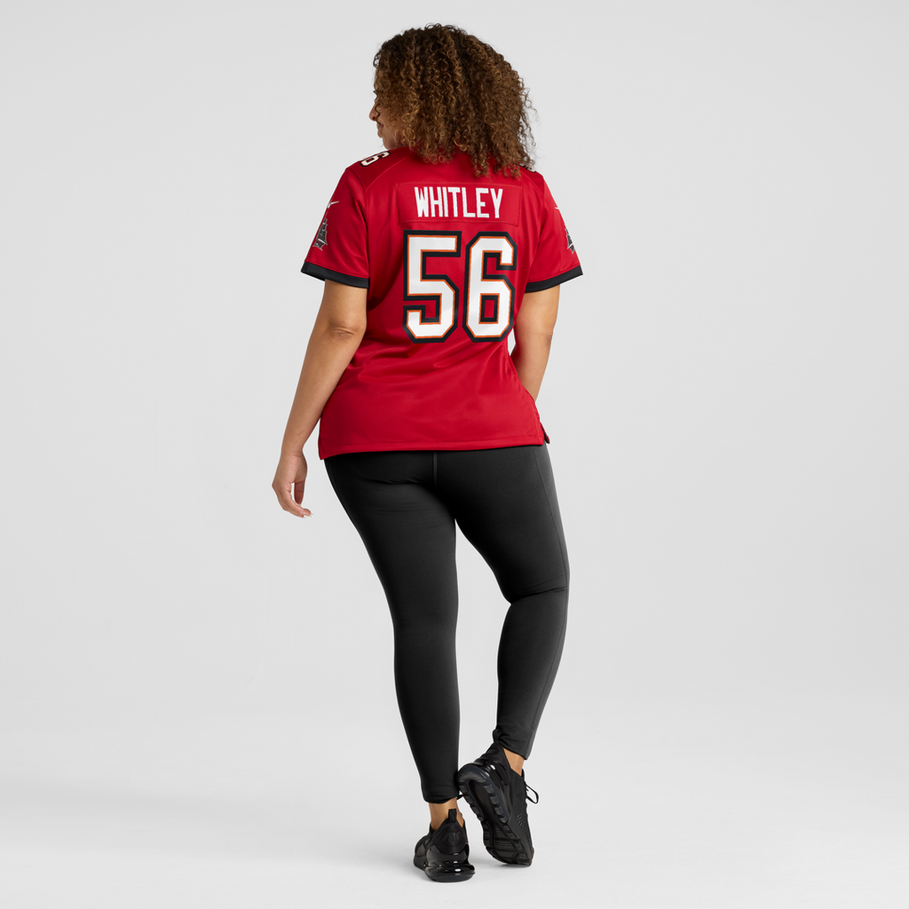Benton Whitley Tampa Bay Buccaneers Women's Team Game Jersey - Red