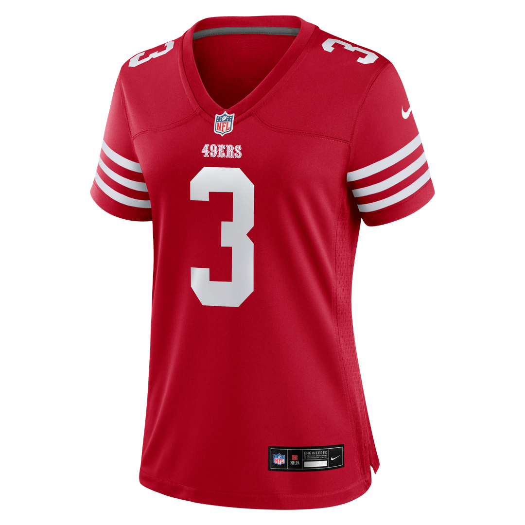 Christian Kirk San Francisco 49ers Women's Team Game Jersey - Scarlet