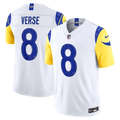 Jared Verse Los Angeles Rams Vapor F.U.S.E. Stitched Limited Jersey - White